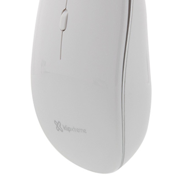 Klip Xtreme - Mouse - 2.4 GHz Klip Xtreme Wireless Classic white 4 buttons 1600dpi