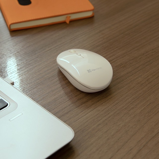 Klip Xtreme - Mouse - 2.4 GHz Klip Xtreme Wireless Classic white 4 buttons 1600dpi