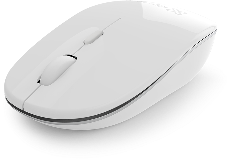 Klip Xtreme - Mouse - 2.4 GHz Klip Xtreme Wireless Classic white 4 buttons 1600dpi
