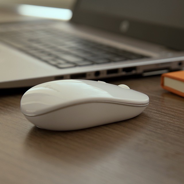 Klip Xtreme - Mouse - 2.4 GHz Klip Xtreme Wireless Classic white 4 buttons 1600dpi