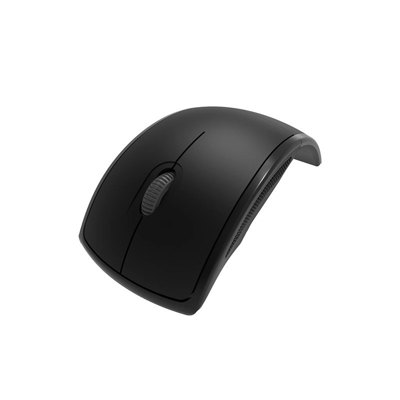 Klip Xtreme - Mouse - 2.4 GHz Klip Xtreme Wireless Gray Foldable 1000dpi