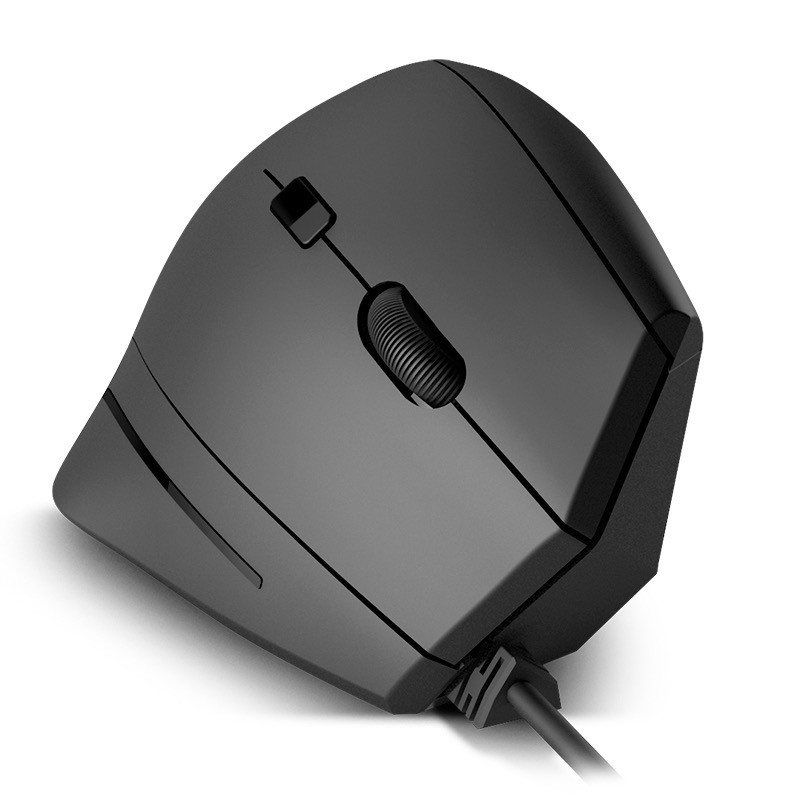 Klip Xtreme - Mouse - USB Klip Xtreme Wired Black Ultra ergonomic