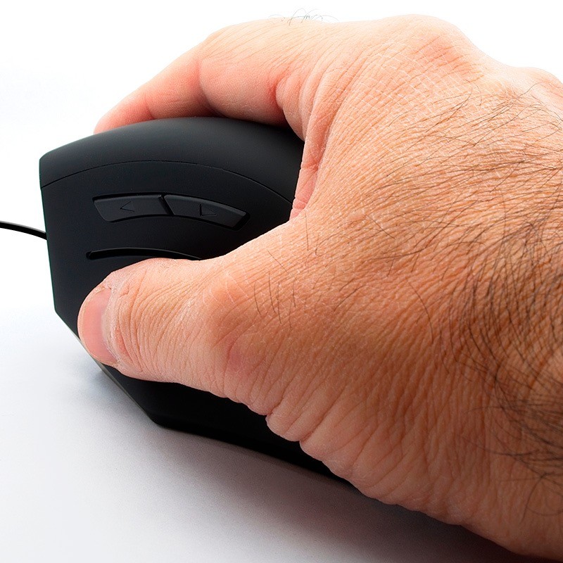 Klip Xtreme - Mouse - USB Klip Xtreme Wired Black Ultra ergonomic