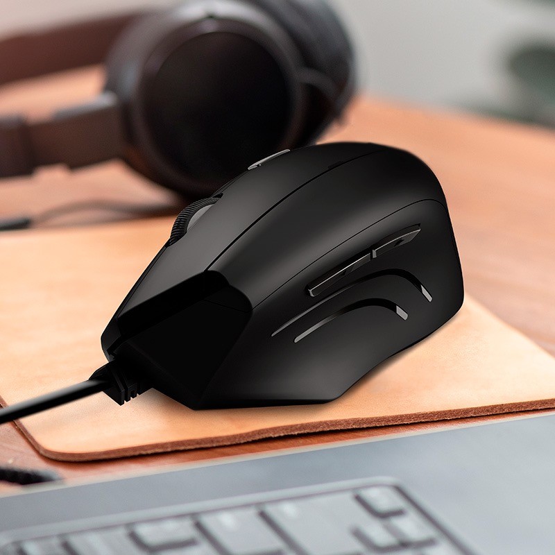Klip Xtreme - Mouse - USB Klip Xtreme Wired Black Ultra ergonomic