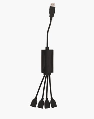 Xtech - USB cable - 4 pin USB Type A Xtech to 4 USB hub adapt