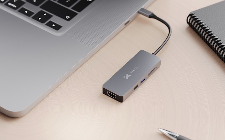 Xtech - Hub - 5 ports Xtech USB-C® 5-in-1 XTC-564