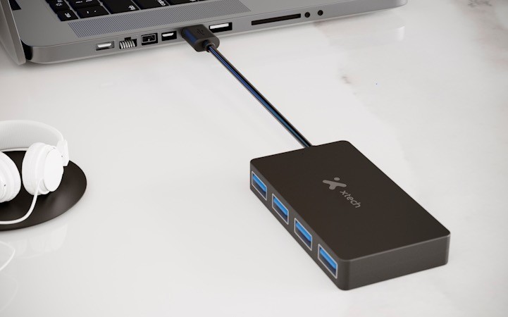 Xtech - Hub - 4 ports Xtech USB 3.0 XTC-391