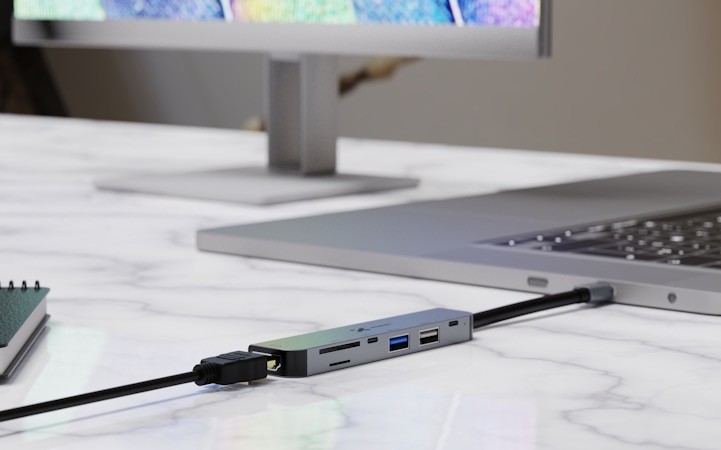 Xtech - Hub - 7 ports Xtech USB-C® 7-in-1 XTC-571