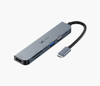 Xtech - Hub - 7 ports Xtech USB-C® 7-in-1 XTC-571
