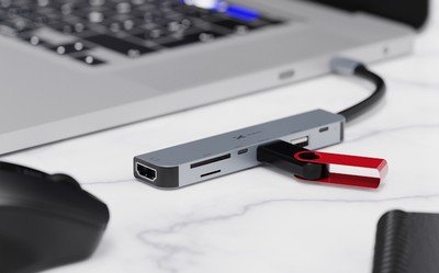Xtech - Hub - 7 ports Xtech USB-C® 7-in-1 XTC-571
