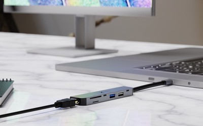 Xtech - Hub - 7 ports Xtech USB-C® 7-in-1 XTC-571