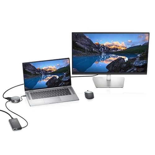 Dell DA310 - USB-C Multi Adapter with Power Pass through - DisplayPort / HDMI / VGA / USB / RJ-45