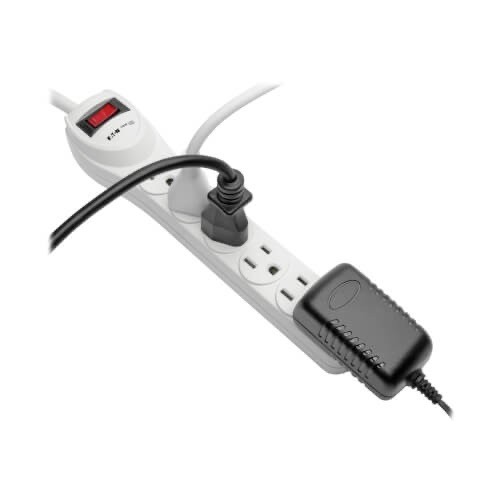 Eaton Tripp Lite Series Surge Protector Power Strip 120V 6 Outlet 2' Cord 180 Joule - Surge protector - AC 120 V