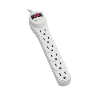 Eaton Tripp Lite Series Surge Protector Power Strip 120V 6 Outlet 2' Cord 180 Joule - Surge protector - AC 120 V