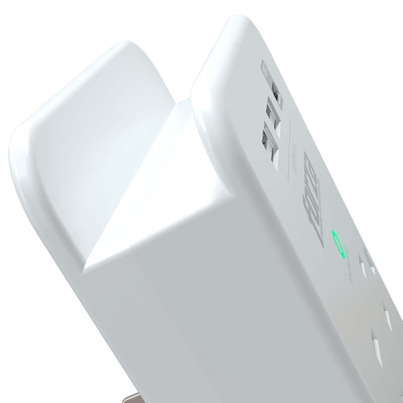 Forza FWT-631USBC - Surge protector (wall mountable) - AC 125 V Forza 1875 Watt output connectors: 6 white