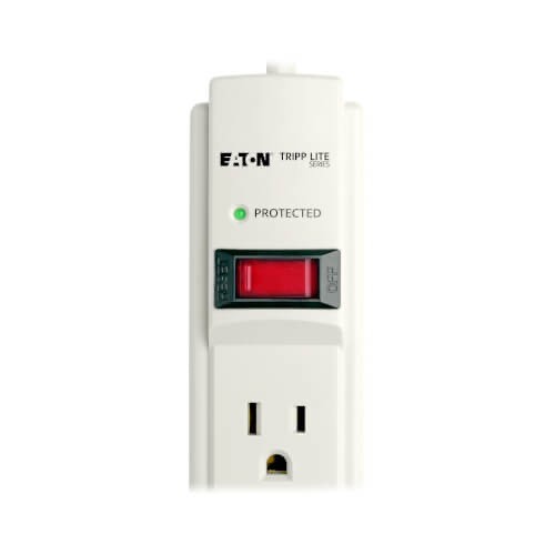Eaton Tripp Lite Series Surge Protector Power Strip 120V 6 Outlet 6' Cord 790 Joule - Surge protector - 15 A Eaton AC 120 V 1800 Watt output connectors: 6 gray