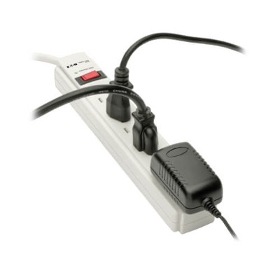 Eaton Tripp Lite Series Surge Protector Power Strip 120V 6 Outlet 6' Cord 790 Joule - Surge protector - 15 A Eaton AC 120 V 1800 Watt output connectors: 6 gray