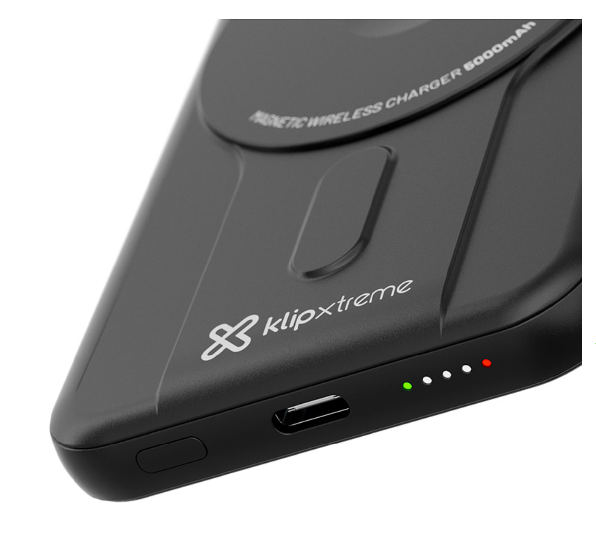 Klip Xtreme - Power bank - 24 pin USB-C Klip Xtreme Lithium polymer For Smartphones Wireless Charging