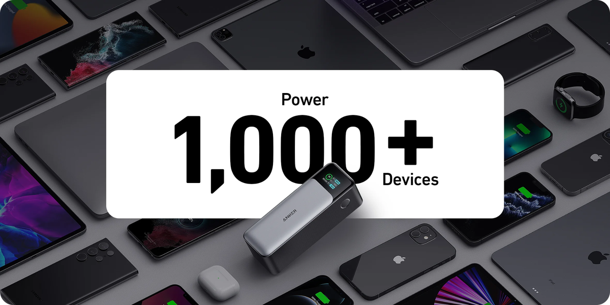 Anker - Power Bank - 140 W Anker Lithium USB-C 24,000 mAh