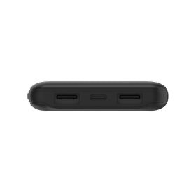 Belkin BoostCharge - Power bank - 10000 mAh Belkin 15 Watt 3 output connectors (24 pin USB-C, 2 x USB) black