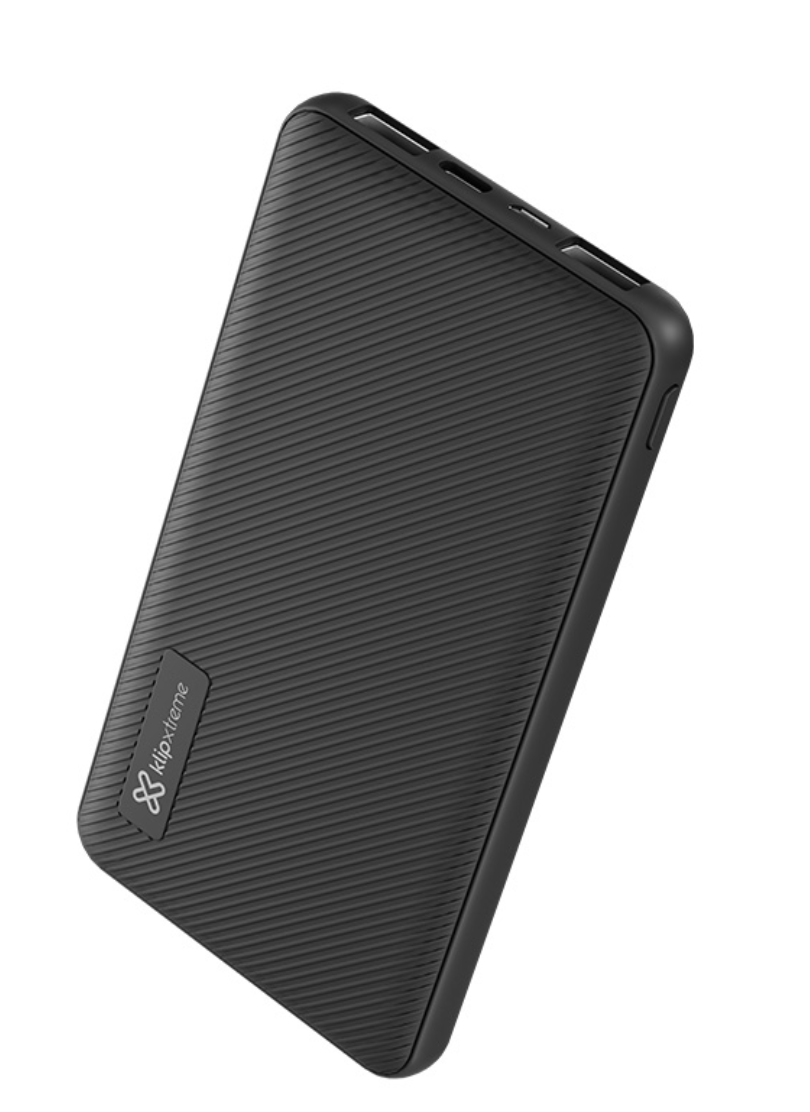 Klip Xtreme - Power bank - 24 pin USB-C / 5 pin Micro-USB Type B Klip Xtreme 24 pin USB-C / 2 x 4 pin USB Type A Lithium polymer For Smartphones 10.000 mAh