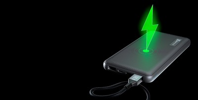 Klip Xtreme - Power bank - 24 pin USB-C / 5 pin Micro-USB Type B Klip Xtreme 24 pin USB-C / 2 x 4 pin USB Type A Lithium polymer For Smartphones 10.000 mAh