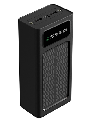 Xtech XPB-300 - Solar Power Bank - 24 pin USB-C / 4 pin USB Type A / 5 pin Micro-USB Type A Xtech 24 pin USB-C / 4 pin USB Type A / 5 pin Micro-USB Type A Lithium ion polymer For Universal built-in charg cables30,000mAh