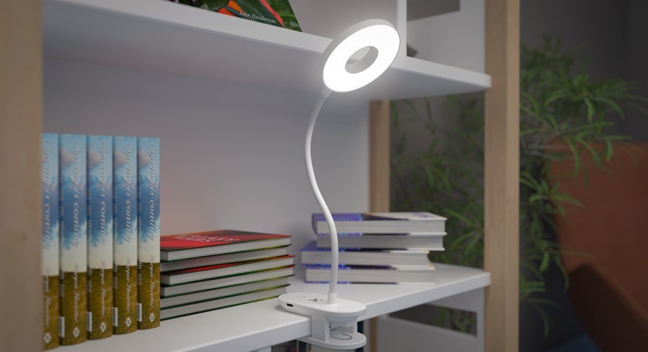 Xtech - Rechargeable Desk LED Clip Lamp - XTA-703