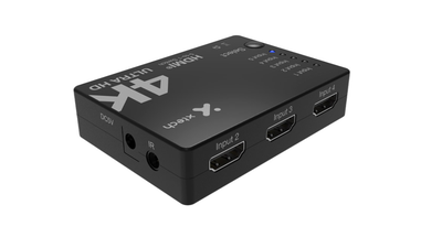 Xtech - 5-port to 1 HDMI switch - 4KUHD w remote control XHA-430