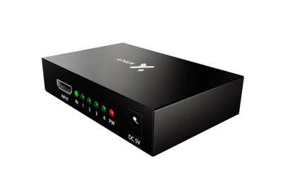 Xtech - HDMI Splitter - 1 Input to 4 Output XHA-420