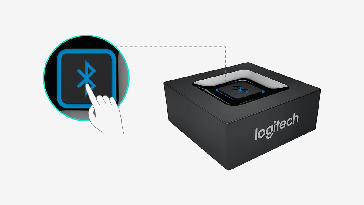 Logitech Bluetooth Audio Adapter - Bluetooth wireless audio receiver