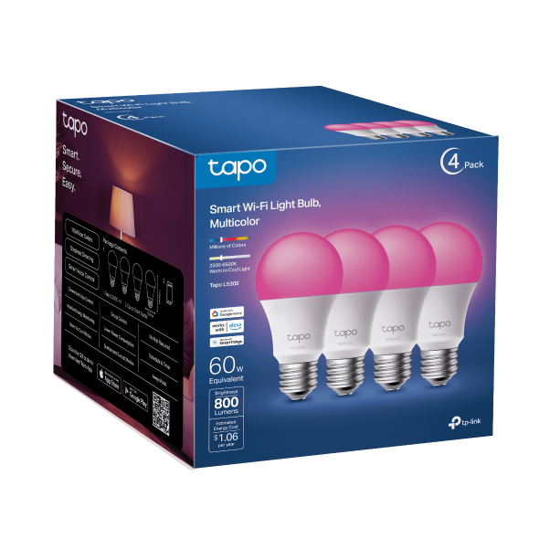 Tapo L530E - LED light bulb - E27