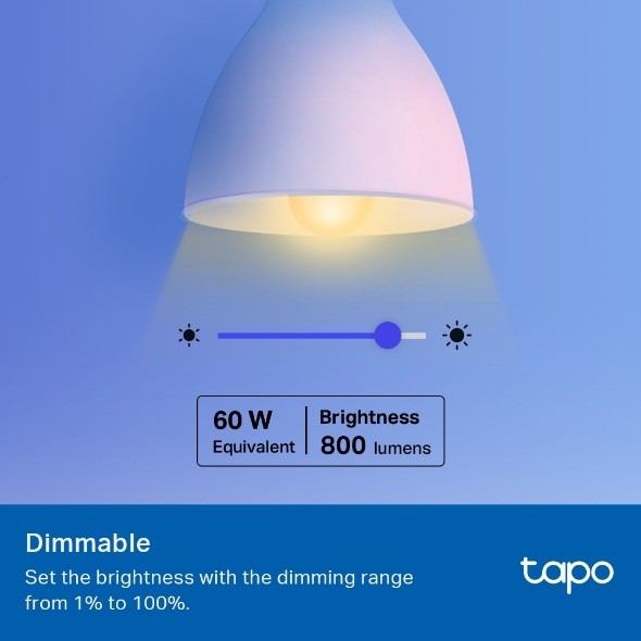 Tapo L530E - LED light bulb - E27