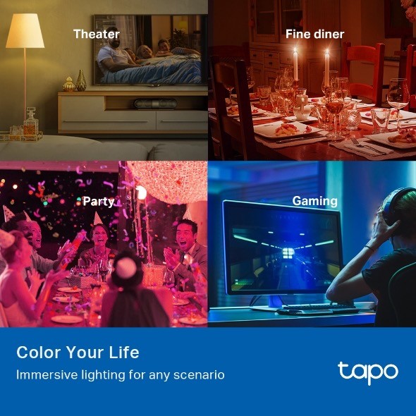 Tapo L530E - LED light bulb - E27