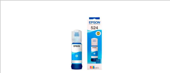 Epson - T524 - Ink bottle - Cyan
