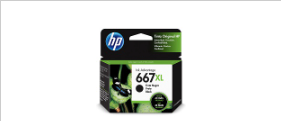 HP - 667XL - Ink cartridge