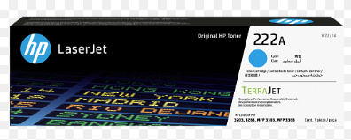 HP - 222A - Toner cartridge - Cyan