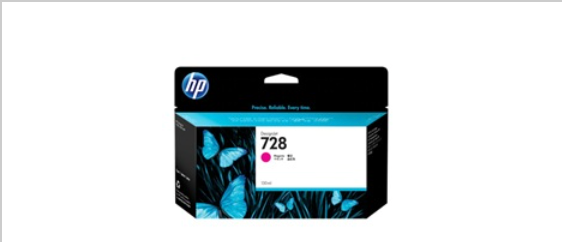 HP 728 - 130 ml - dye-based magenta