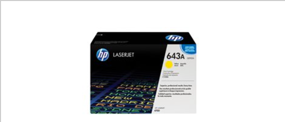HP 643A - Yellow - original