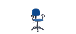 Computer Chair w/ Arm Rest (Blue)