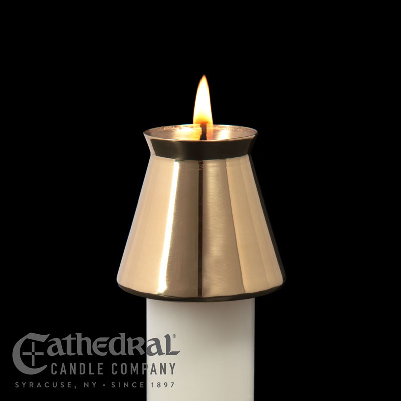 Candles - Accessory - Candle Follower - 2" Brass