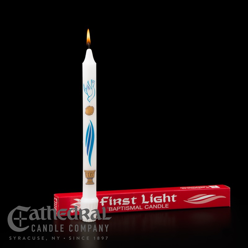 Candles  | Baptismal   |  First Light   |  Boxed