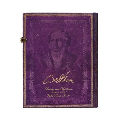 Journal - Paperblanks -  Beethoven's 250th Anniversary - Music Staves - Ultra