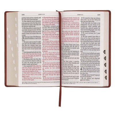 Bible - King James Version - Giant Print - Rich Brown