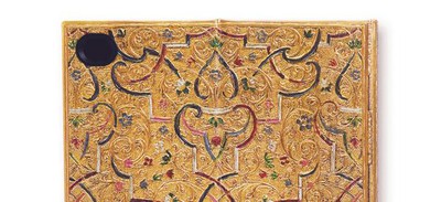 Tablet Jacket/Case - Paperblanks - 'eXchange ' - Gold Inlay -  fits iPad Air 2