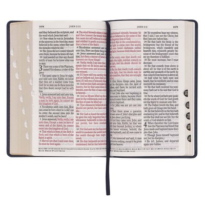 Bible - King James Version- with Thumbed Index. Giant Print