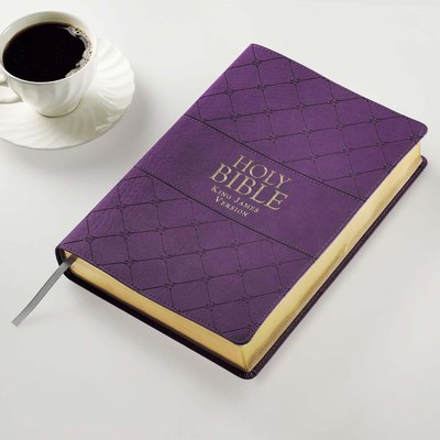 Bible - King James Version - Super Giant Print - Purple