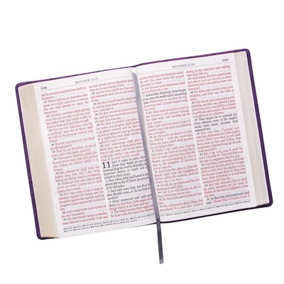 Bible - King James Version - Super Giant Print - Purple