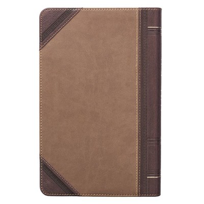 Bible - King James Version - Giant Print- Two-Tone Brown
