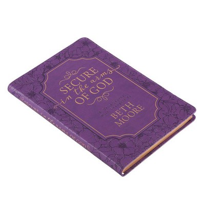 Journal - Secure in the Arms of God - Guided Journal - Flex Cover